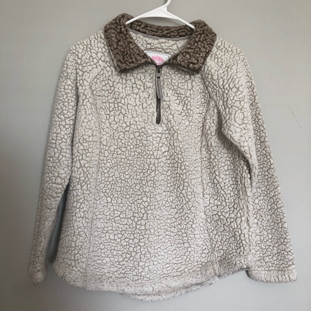 Sherpa pullover